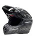 Bell Moto-10 Spherical carbonio Mips - Fasthouse Raven nero bianco opaco