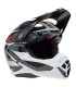 Bell Moto-10 Spherical carbonio Mips - Fasthouse Renen Raycon Matte Gloss nero bianco