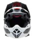 Bell Moto-10 Spherical carbonio Mips - Fasthouse Renen Raycon Matte Gloss nero bianco