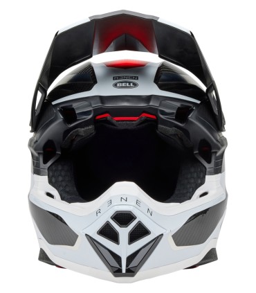 Bell Moto-10 Spherical carbon Mips - Fasthouse Renen Raycon Matte Gloss noir blanc