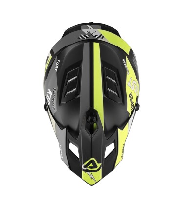 Acerbis Profile junior kid cross helmet yellow