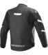 Veste en cuir Alpinestars Faster V2 noir blanc