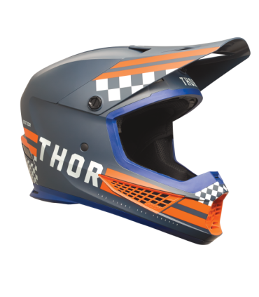 Casco motocross Thor Sector 2 Combat Midnight/Orange