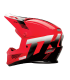 Casco motocross Thor Sector 2 Carve rosso