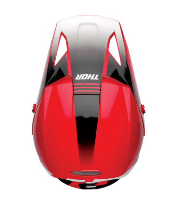 Casco motocross Thor Sector 2 Carve rosso