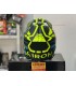 Casque Airoh Wraaap Cyber jaune matt