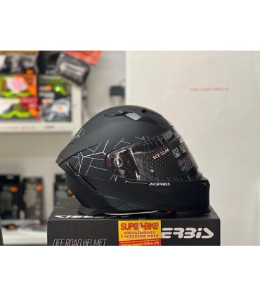 Casco moto Acerbis X-Way nero opaco