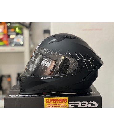 Casco moto Acerbis X-Way nero opaco