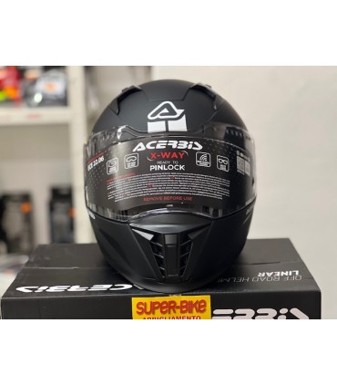 Casco moto Acerbis X-Way nero opaco