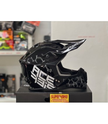 Casco cross Acerbis Linear nero