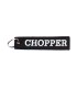 Portachiavi Chopper nero