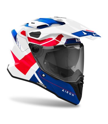 Airoh Commander 2 Reveal blue red helmet