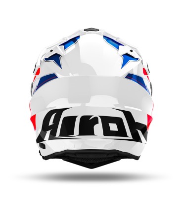 Airoh Commander 2 Reveal blue red helmet