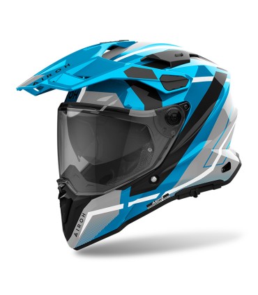 Casco Airoh Commander 2 Mavick cerulean blu