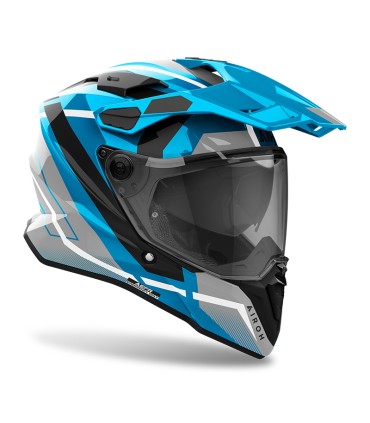 Casco Airoh Commander 2 Mavick cerulean blu