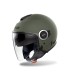 Casco jet Airoh Helyos verde opaco