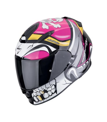 Casco Scorpion Exo 491 Pirate rosa