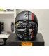 Casque Scorpion Exo Combat 2 Lord noir matt rouge