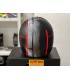 Casco Scorpion Exo Combat 2 Lord nero opaco rosso