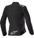 Motorrad damenjacke Alpinestars Stella T-SPS V2 WP schwarz rot