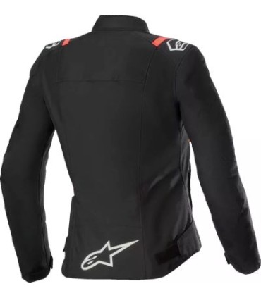 Veste femme moto Alpinestar T-SPS V2 noir rouge