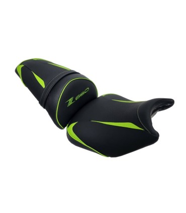 Selle Bagster Ready Luxe Kawasaki Z 650 (2020-23) noir jaune