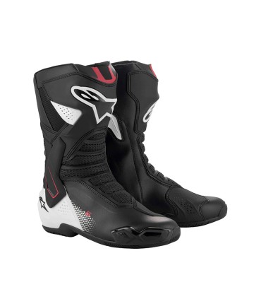 Bottes Alpinestars SMX-6 V3 noir blanc rouge