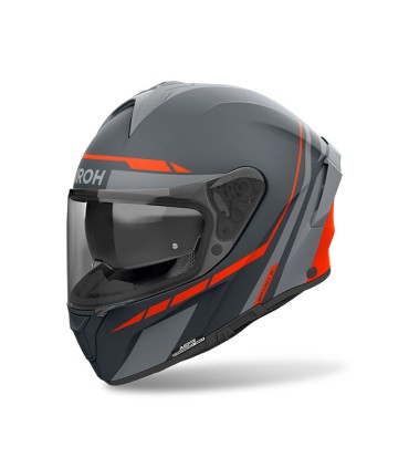 Casco Airoh Spark 2 Spinner arancio opaco