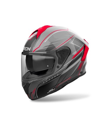 Casco Airoh Spark 2 Shadow rosso