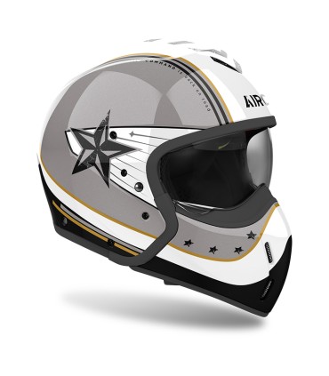 Casco Airoh J110 Command Oro glitter