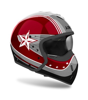 Airoh J110 Command Burgundy helmet