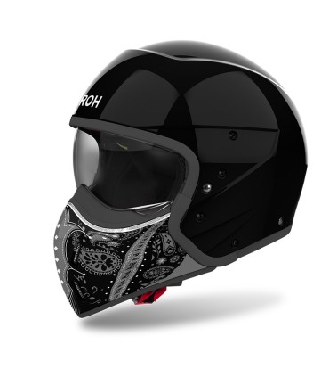 Casque Airoh J110 Paesly noir