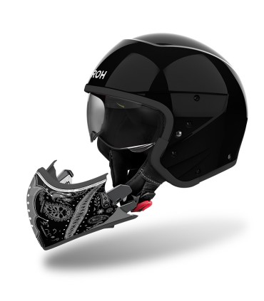 Casco Airoh J110 Paesly nero