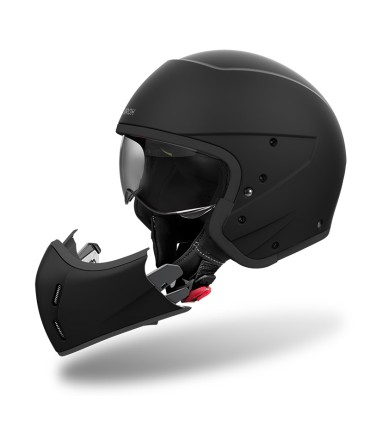 Casco Airoh J110 Color nero opaco