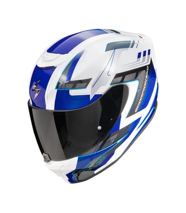 Casco moto Scorpion Exo 391 Captor blu