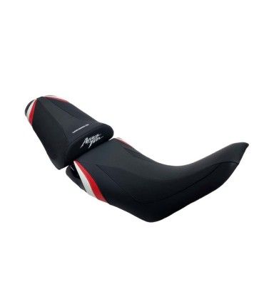 Selle Bagster Ready Luxe HONDA AFRICA TWIN 1100 ADV / ADV SPORT 2019 blanc rouge