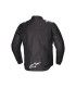 Alpinestars T-SPS V2 WP black white motorcycle jacket