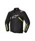 Veste moto Alpinestars T-SPS V2 WP noir jaune