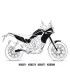 Uniracing decal kit Yamaha Tenere 700 60 HT