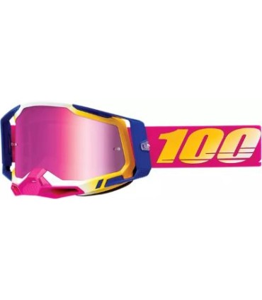 100% Racecraft 2 Mission mirror goggles