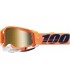 Maschera cross 100% Racecraft 2 Coral mirror