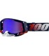 Maschera cross 100% Racecraft 2 Republic mirror