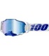 Lunettes 100% ARMEGA bleu mirroir