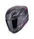 Casco moto Scorpion Exo 391 Aaxo nero opaco rosa