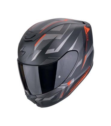 Casco moto Scorpion Exo 391 Aaxo nero opaco rosso