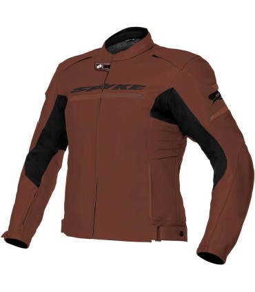 Veste en cuir Spyke Imola Evo 2.0 marron