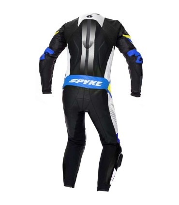 Lether suit 1 piece Spyke Estoril race black blue