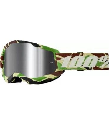 100% Strata 2 camo miroir lunettes motocross