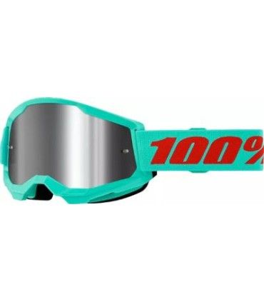 100% Strata 2 Maupiti specchio maschera motocross