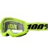 100% Strata 2 gialla maschera motocross